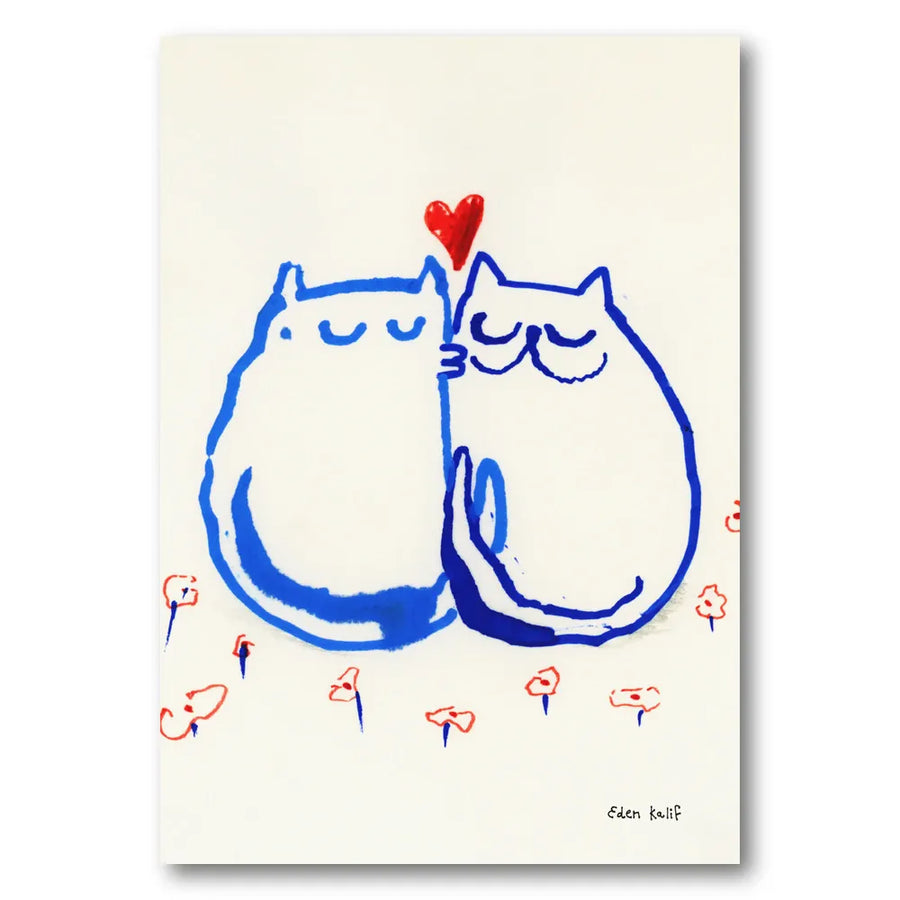 Lovin' Cats Art Print