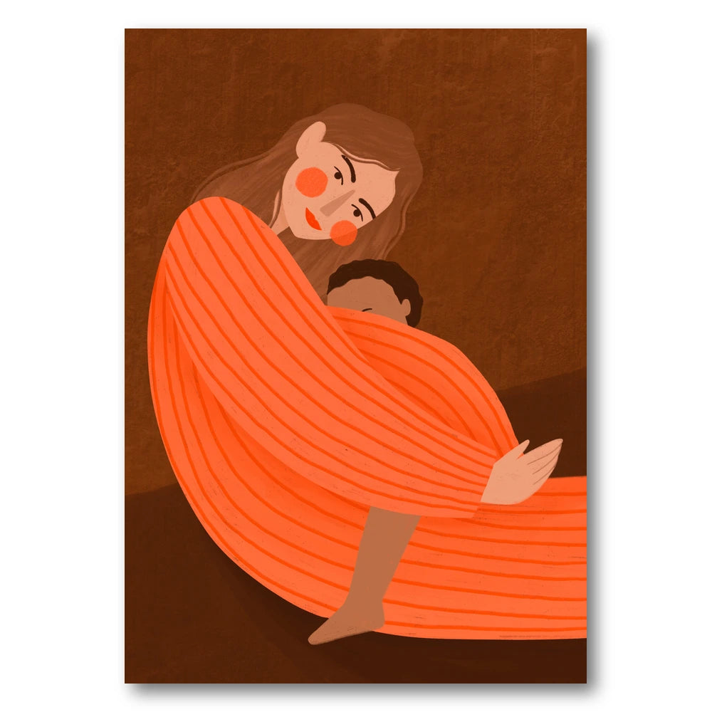 Loving Mother Child Art Print