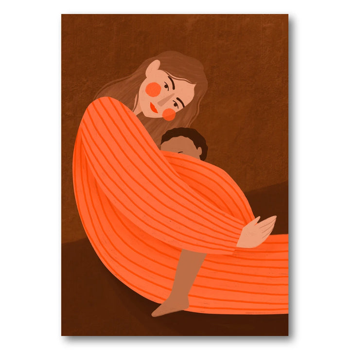 Loving Mother Child Art Print