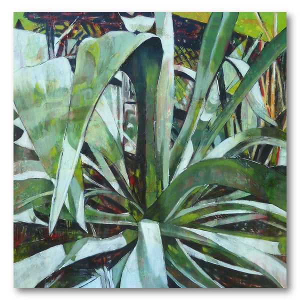 Lush Green Agave Art Print