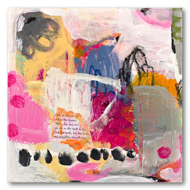 Vibrant Abstract Expression Art Print