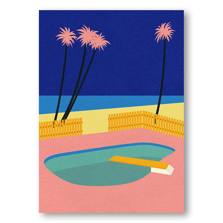 Malibu Beach -  Art Print