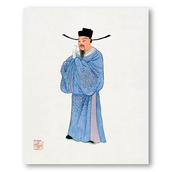 Mens Official Robe Art Print