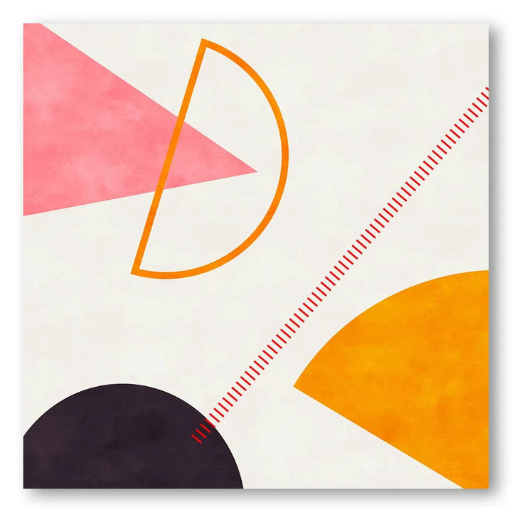 Bauhaus Geometric Harmony Art Print (1)