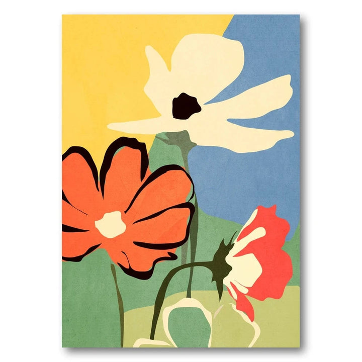 Vivid Floral Harmony Art Print