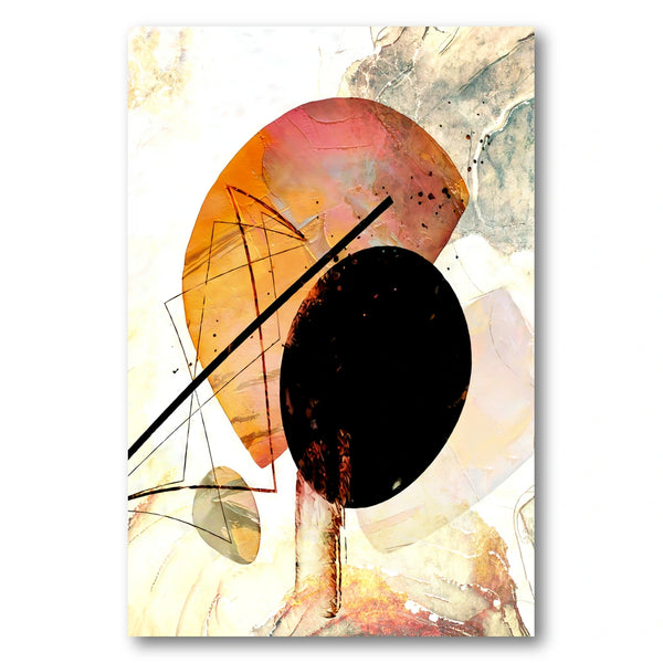 Modern Abstract Forms Art Print
