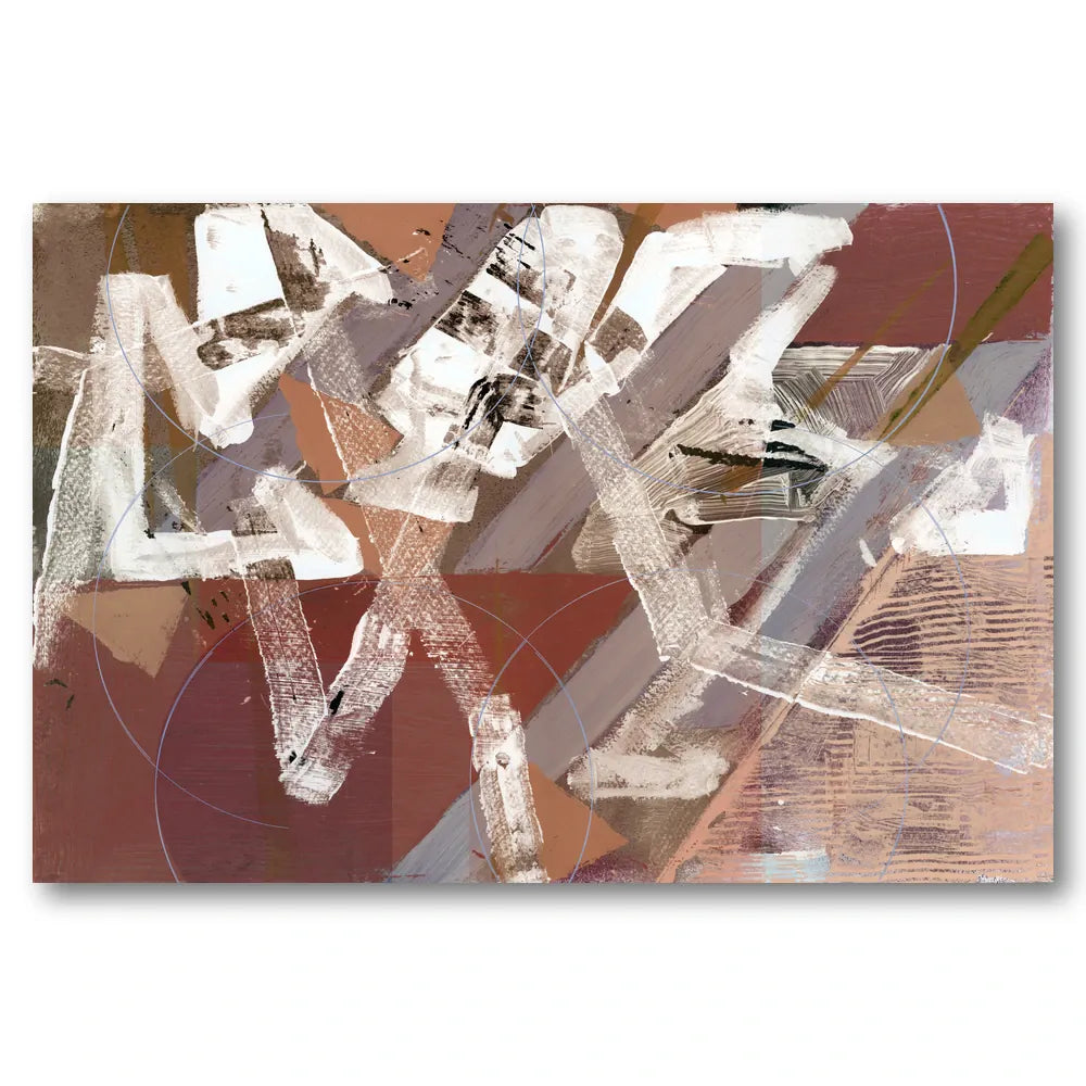 Modern Abstract Strokes Art Print 1