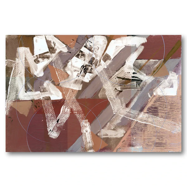 Modern Abstract Strokes Art Print 1