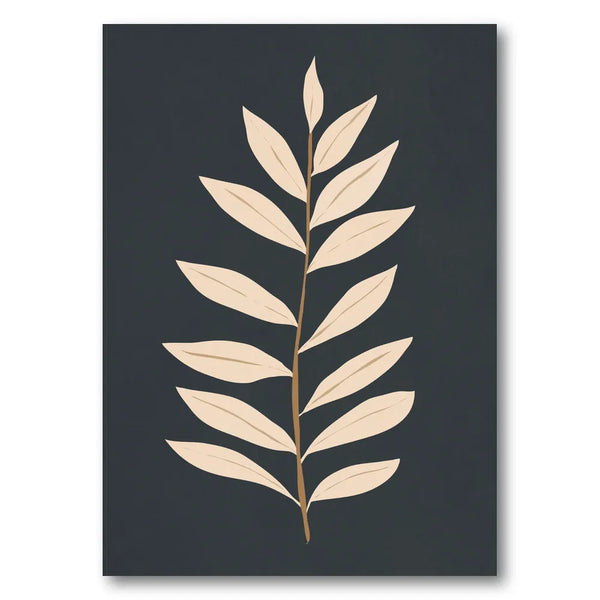 Modern Botanical Stem Art Print
