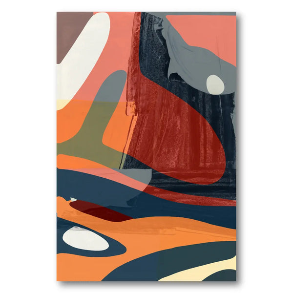 Modern Fluid Composition Art Print