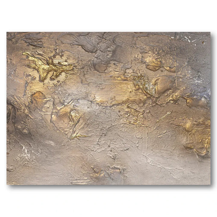 Molten Gold Texture Art Print