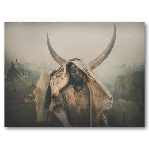 Mundari Boy Art Print
