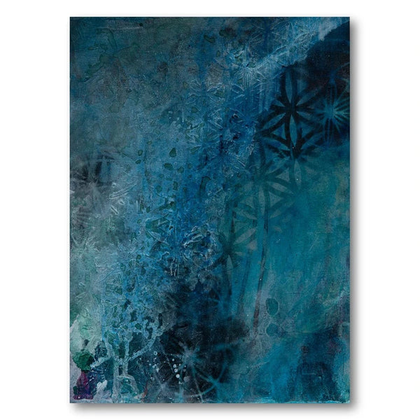 Abstract Blue Art Print