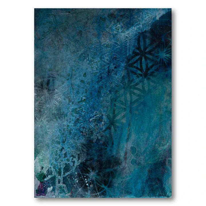 Abstract Blue Art Print
