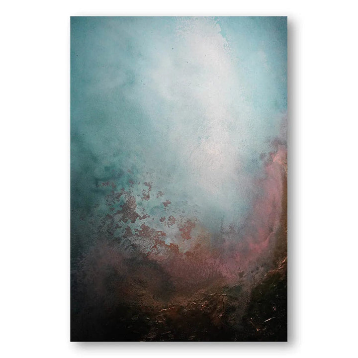 Mystic Reef Abstract Art Print By Petra Meikle de Vlas