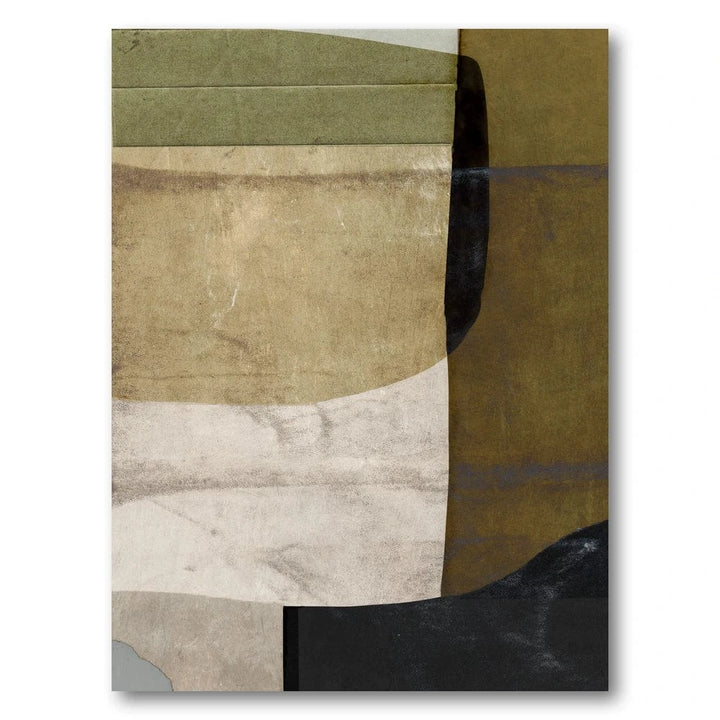 Modern Earth Tones Abstract Art Print