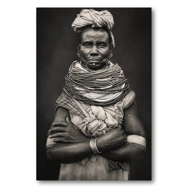 Nyangatom Woman Art Print