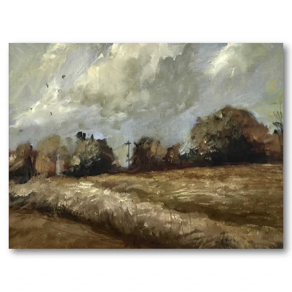 Oak Trees Art Print