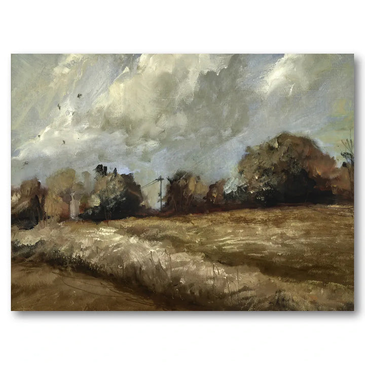 Oak Trees Art Print
