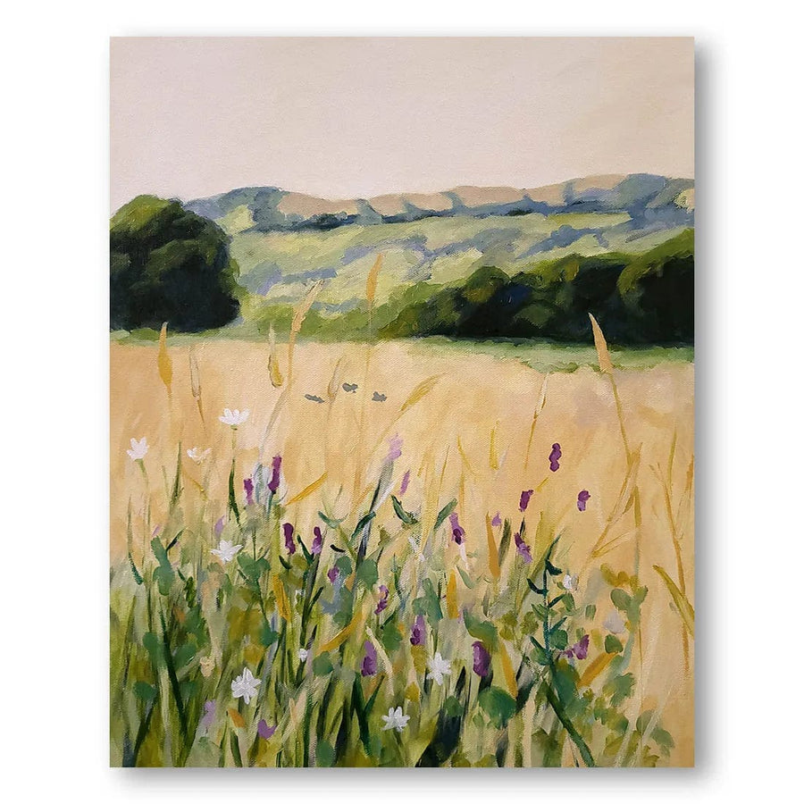 Summer Meadow Serenity Art Print