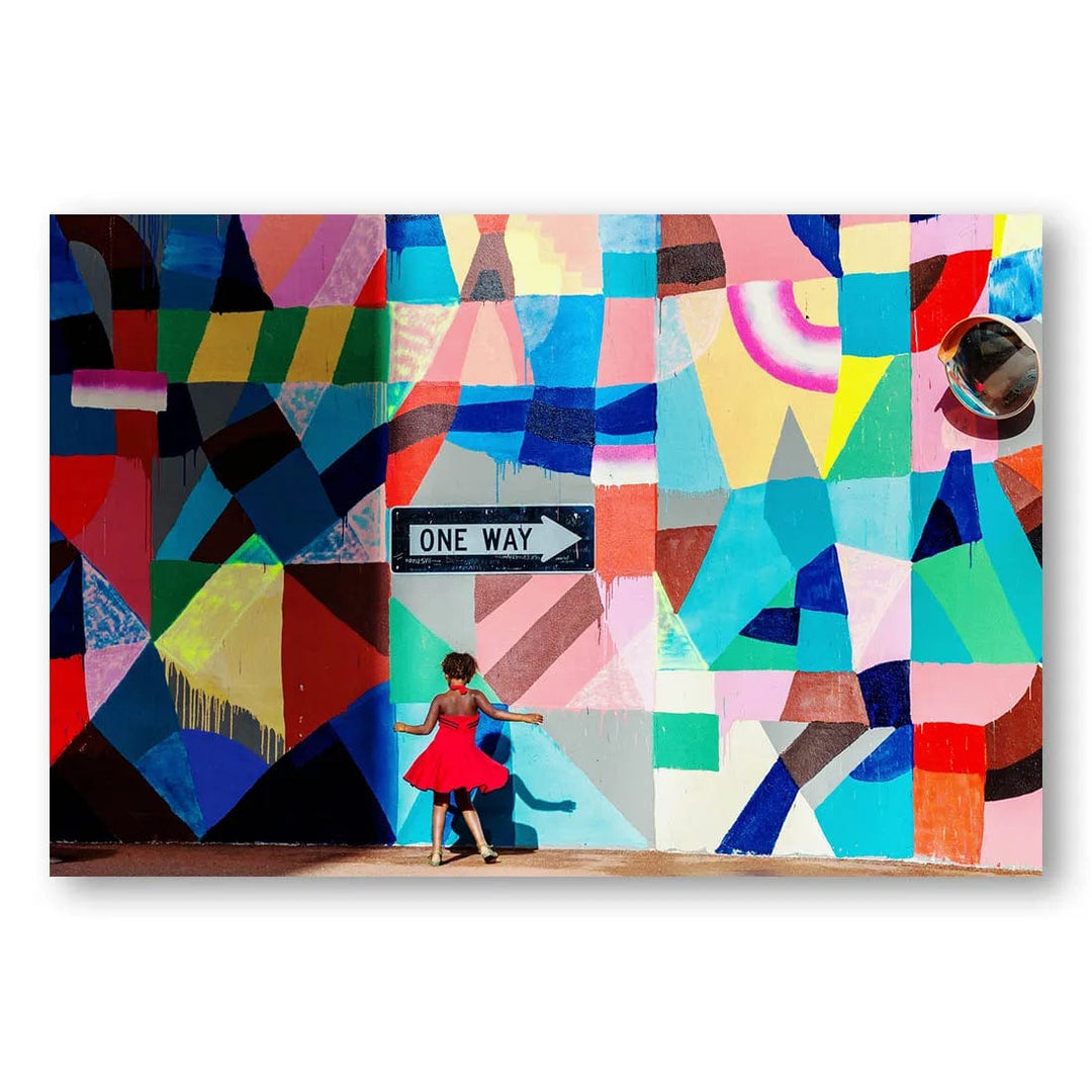 Dancing Under One Way Art Print