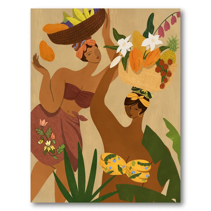 Opps Papaya Art Print