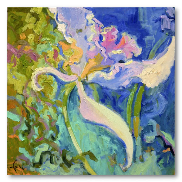 Orchid House 1 Art Print