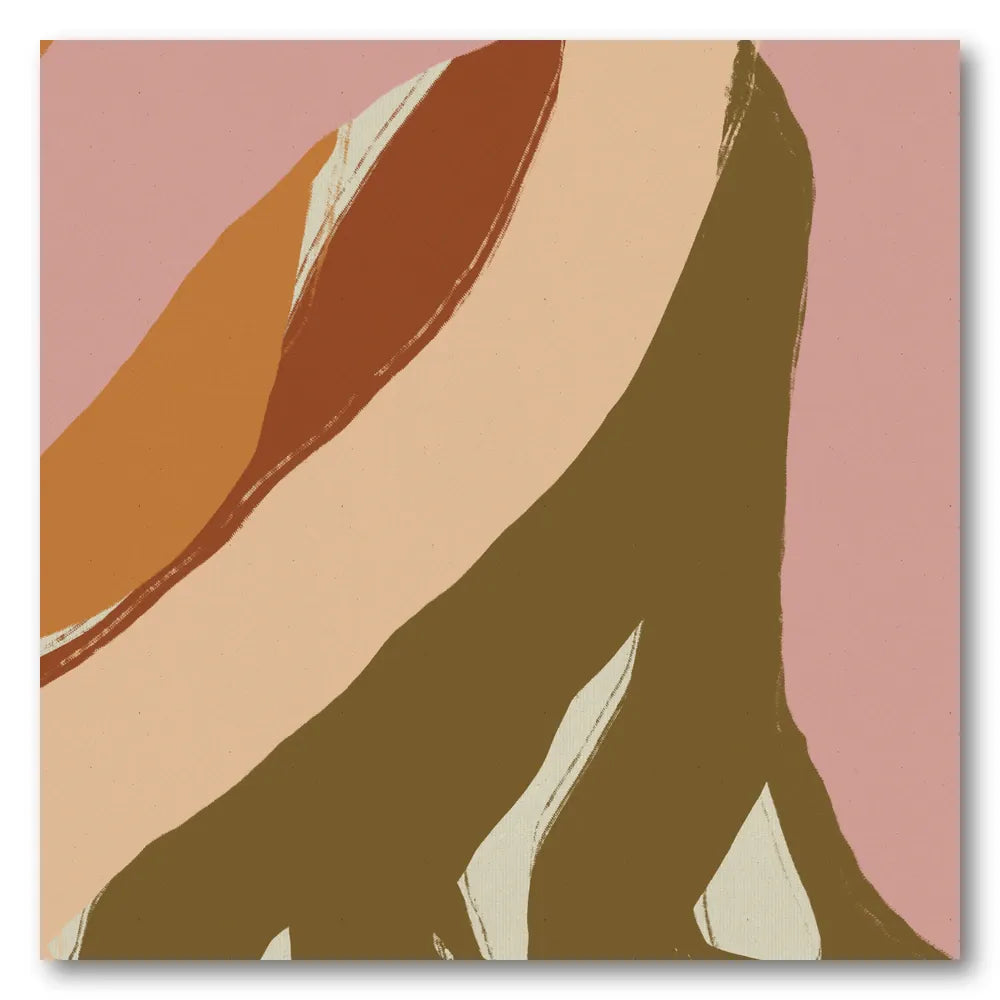 Organic Desert Flow Art Print