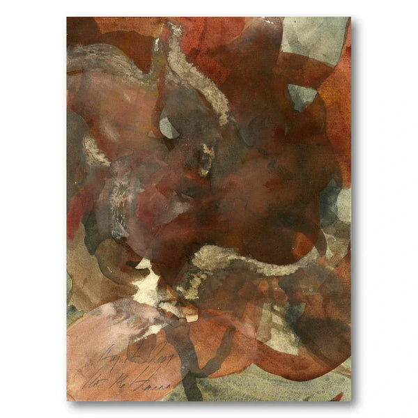 Earthy Abstract Flow Art Print