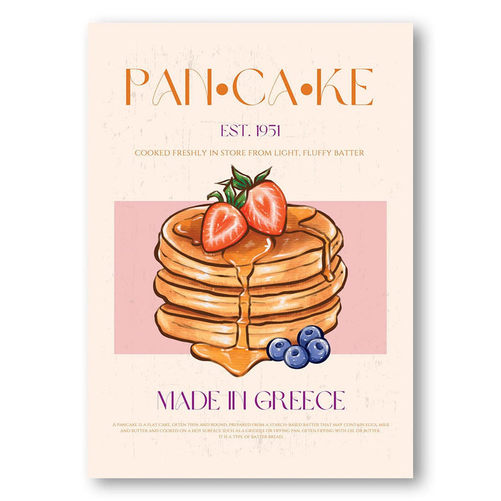 Pancake -  Art Print