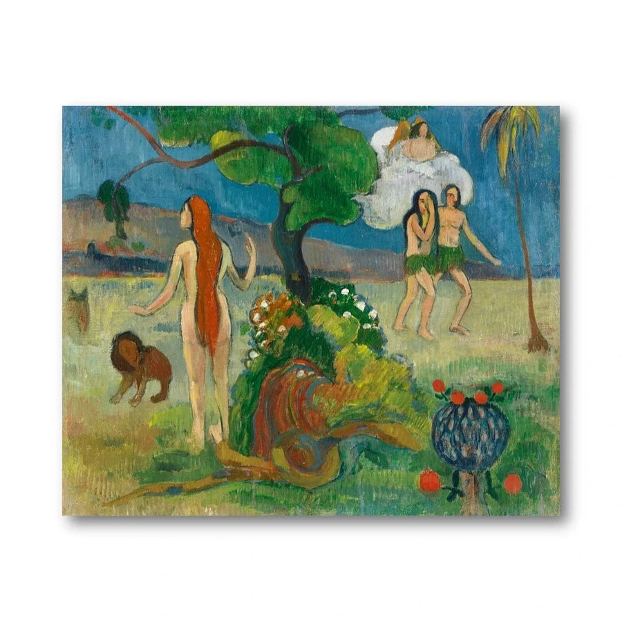 Paradise Lost By Paul Gauguin Art Print
