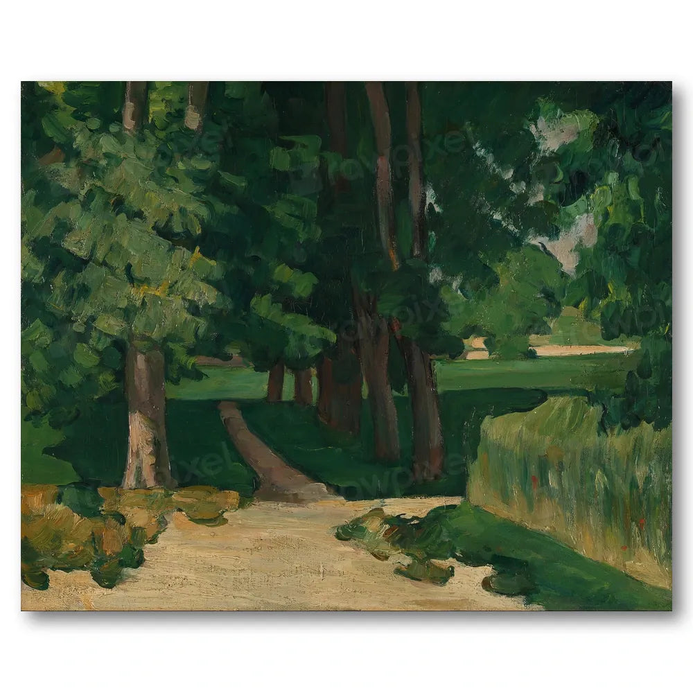 Avenue Jas by Cézanne Art Print