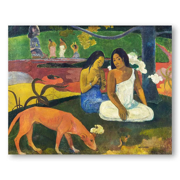 Arearea Art Print By Paul Gauguin