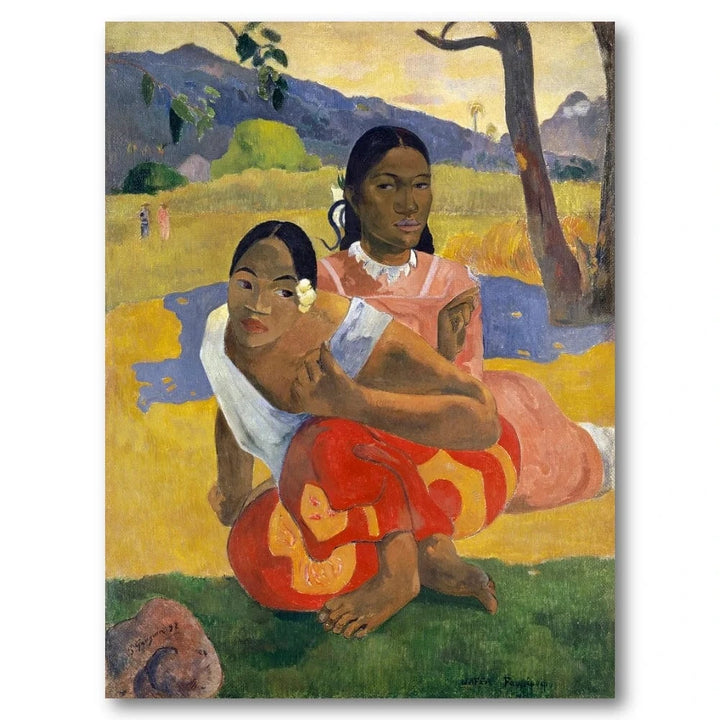 When Will You Marry by Gauguin Art Print