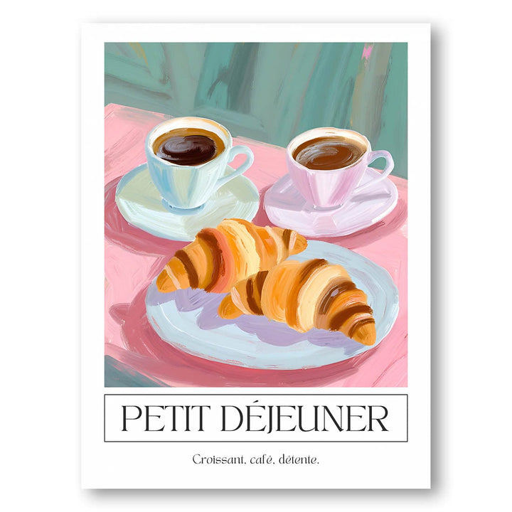 Petit dejeuner -  Art Print