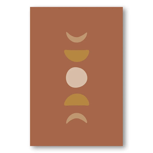 Moon Phase Alignment Art Print