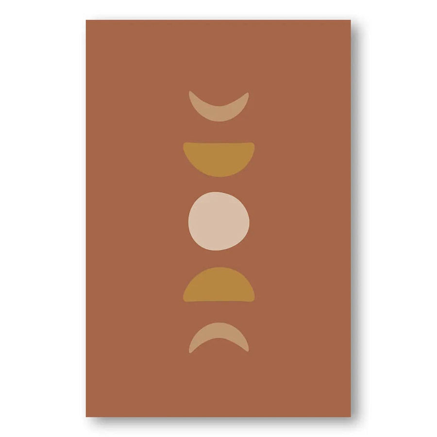 Moon Phase Alignment Art Print
