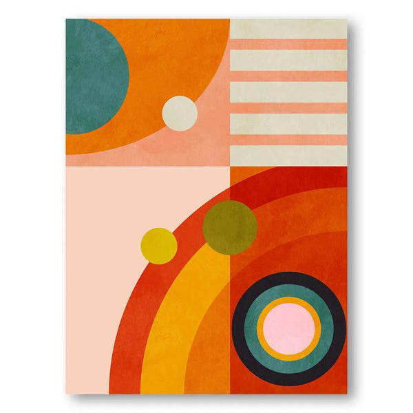 Shape Play Extravaganza Art Print