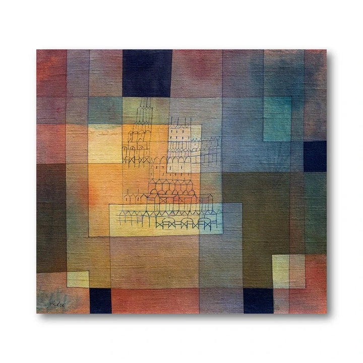 Polyphonic Architecture Abstract Art Print