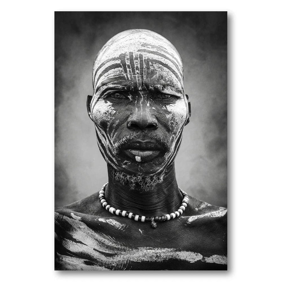 Portrait of Karo Man Art Print
