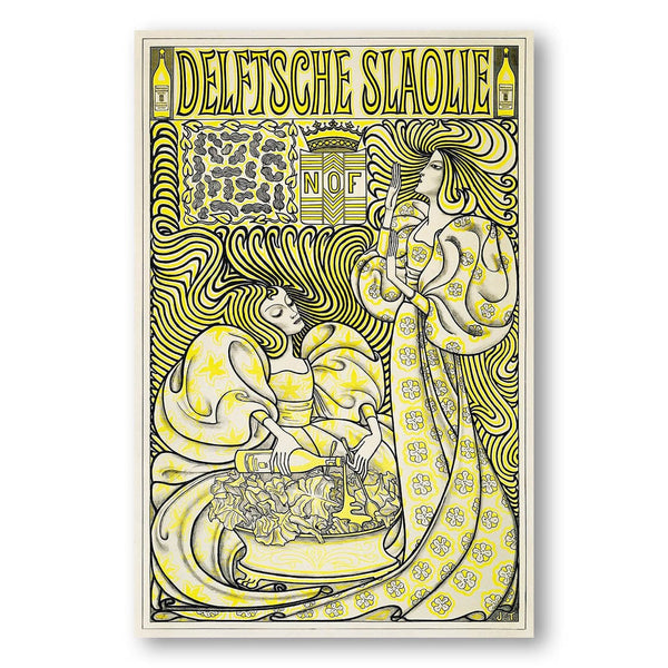 Delftsche Slaolie by Jan Toorop Art Print