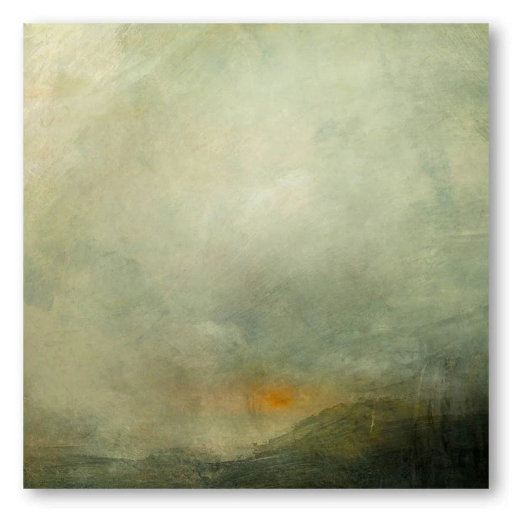 Powderham Abstract Landscape Art Print