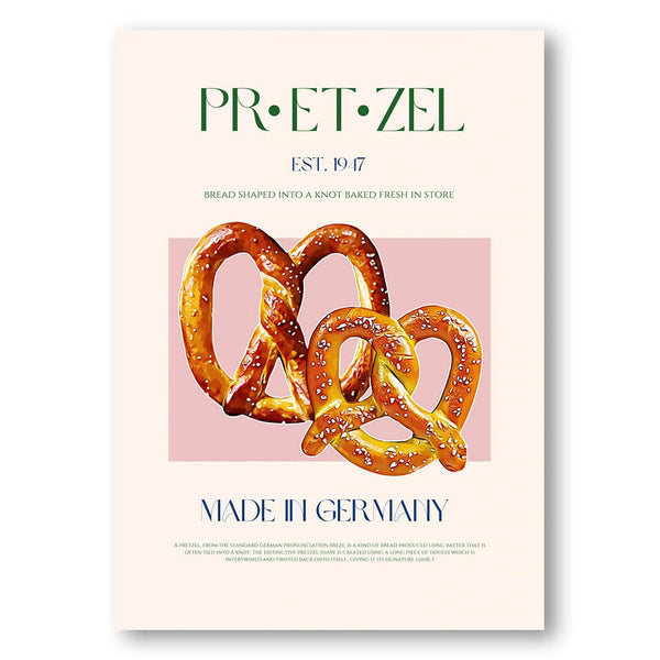 Pretzel Print -  Art Print