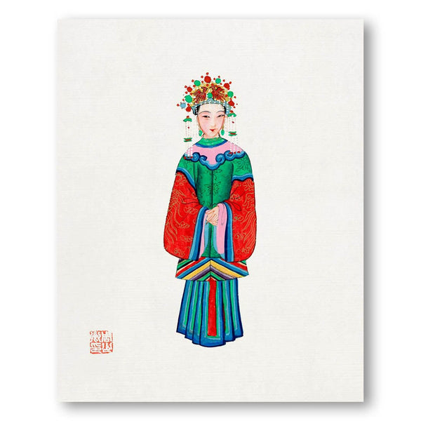 Princess Imperial Costume Art Print