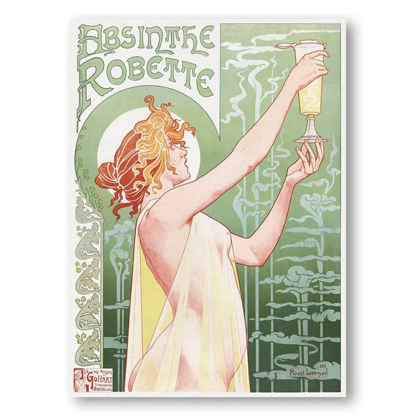Absinthe Robette by Privat Livemont Art Print