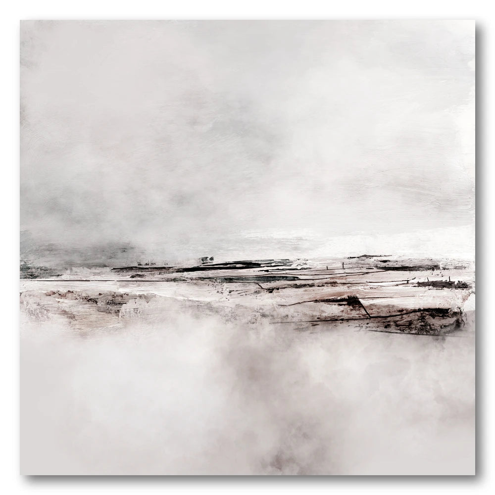 Rising Mist Seascape Art Print