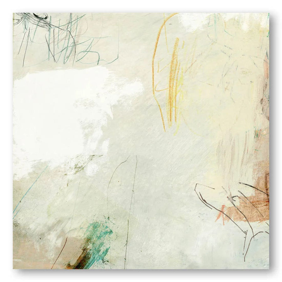Abstract Recall Sketching Art Print