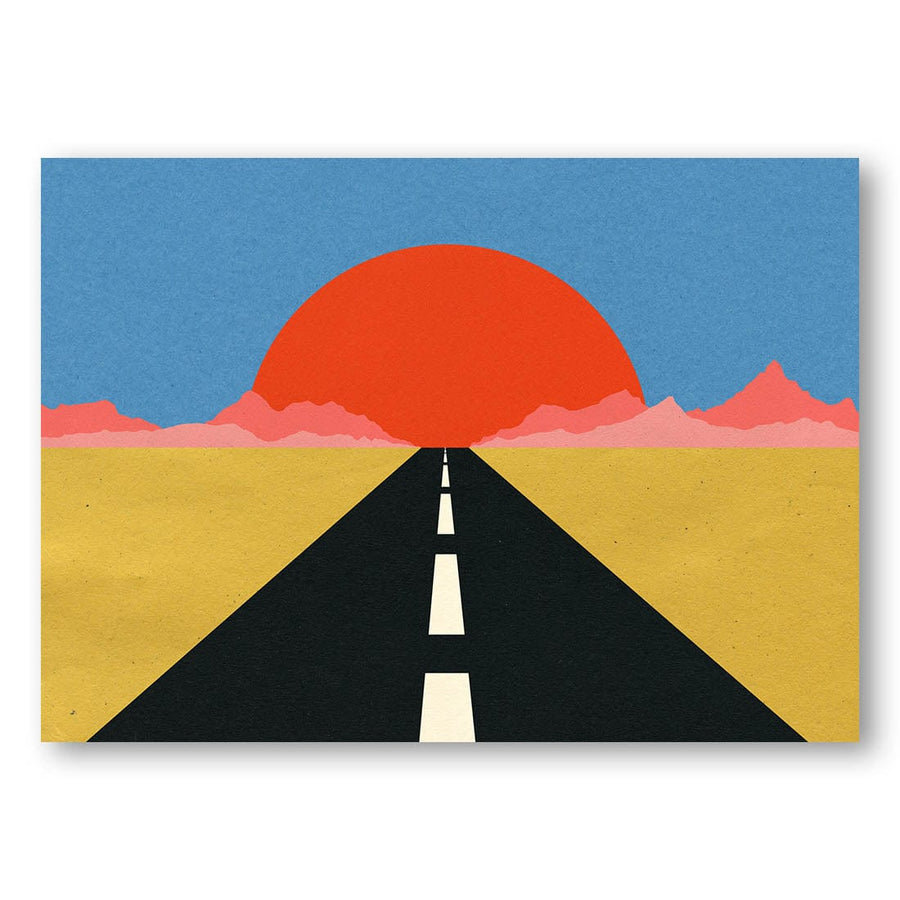 Road To Sun -  Art Print