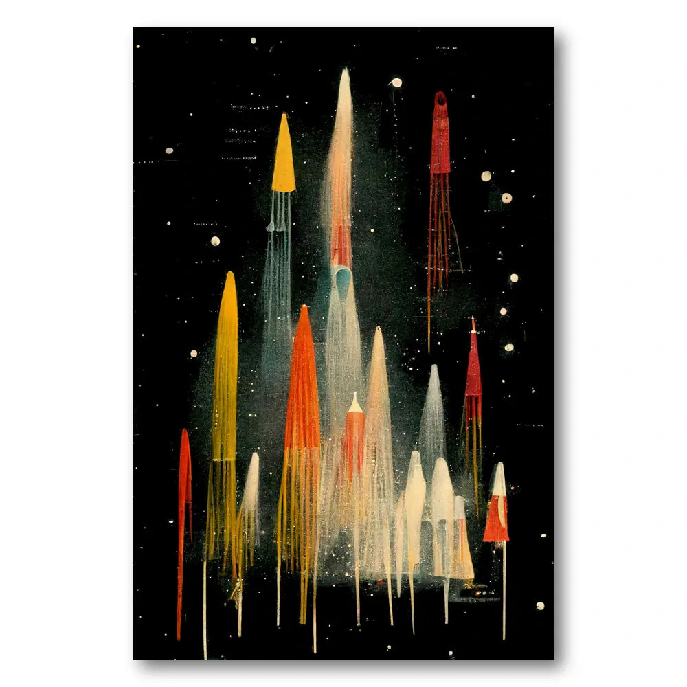 Rocket Symphony Art Print