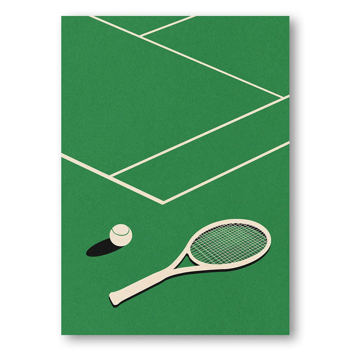 Rosi Feist Lawn Tennis Club -  Art Print